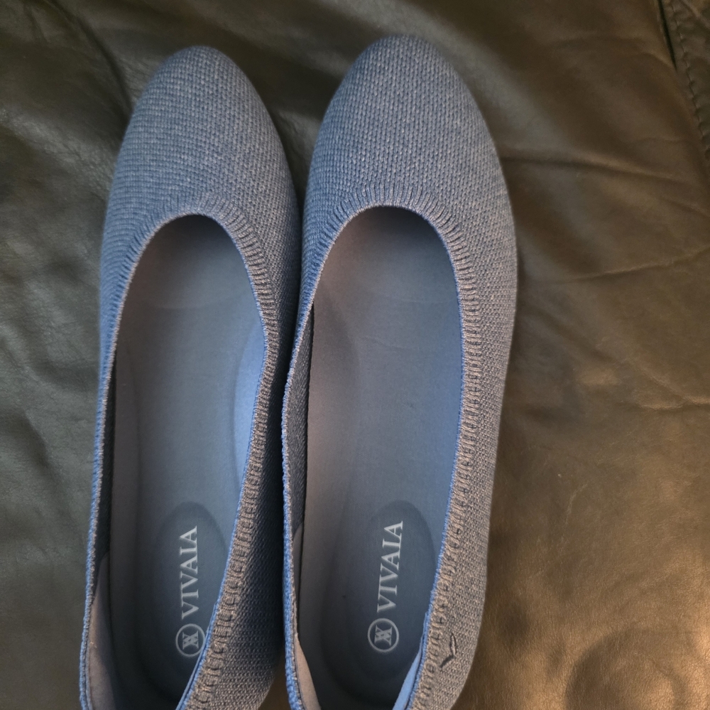 Women's Blue Flats